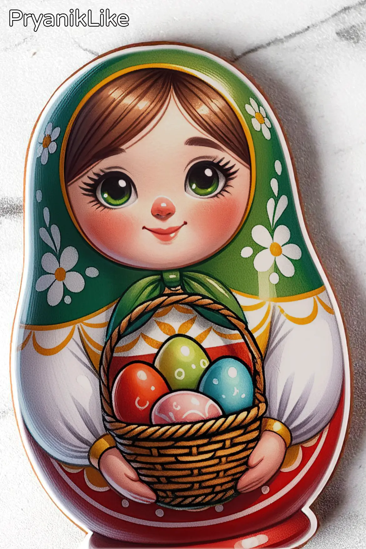 Пряник матрешка (ооооочень много)